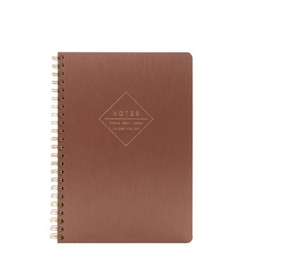 Custom design printing spiral notebook blank pages