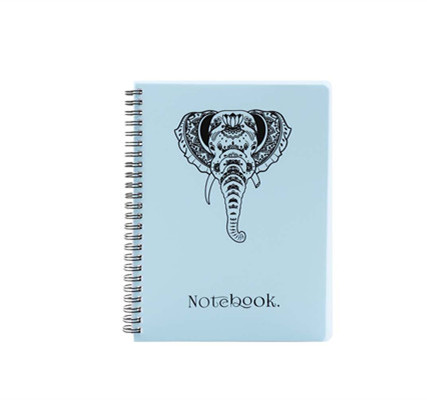 Spiral notebook punch binding notebook custom shee
