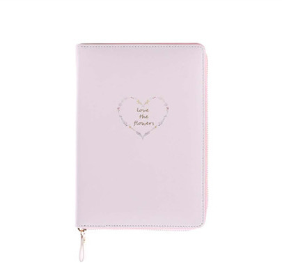 High quality personalized pu daily notebook with z