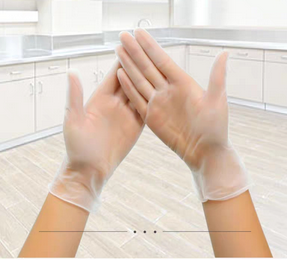 disposable latex gloves pre powdered