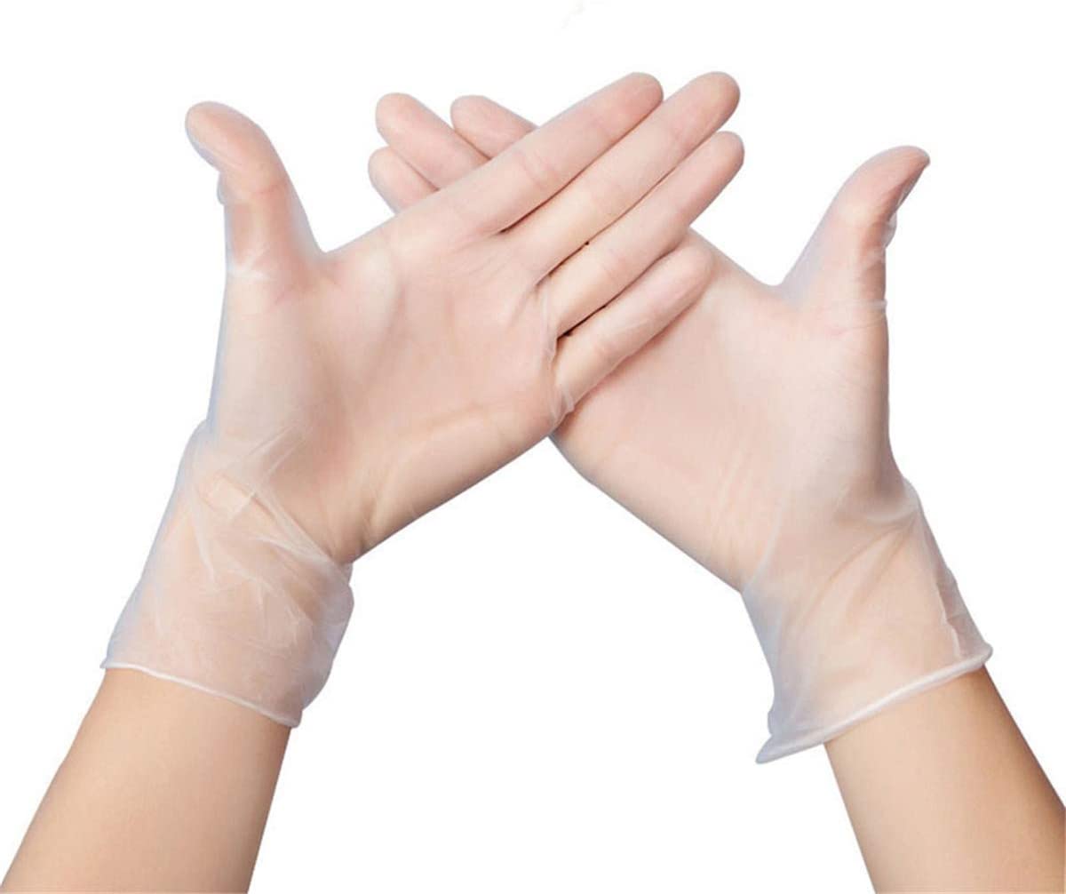 Disposable Transparent PVC Hand Gloves