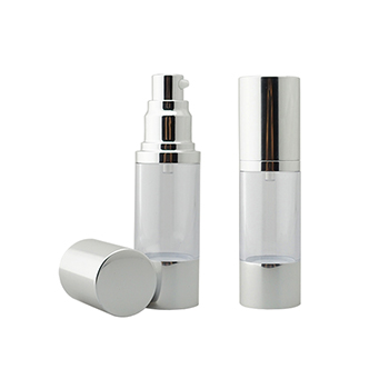 Packaging travel set airless lotion bottle cosmetic with pump