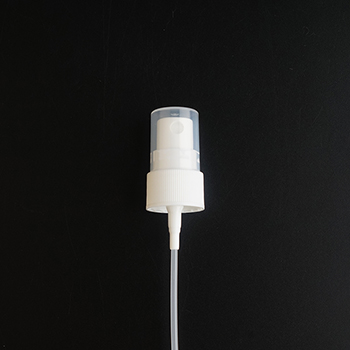 20/410 White colour plastic spray pump cap for cosmetic packaging