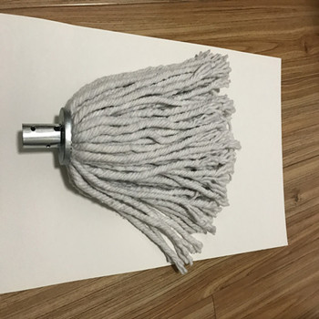 cotton mop head with metal socket