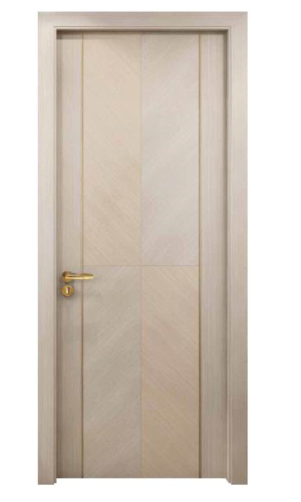 Woode Panels Natural Veneer Front Door