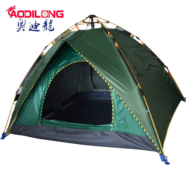 4person tent aotuopen easy up outdoor and camping tent