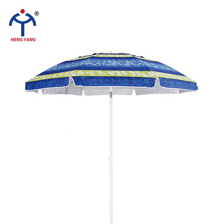 Hot sell 2m 8 ribs polyester beach umbrella
