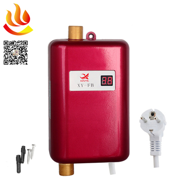 Instant electric water heater for kitchen use or wash basin