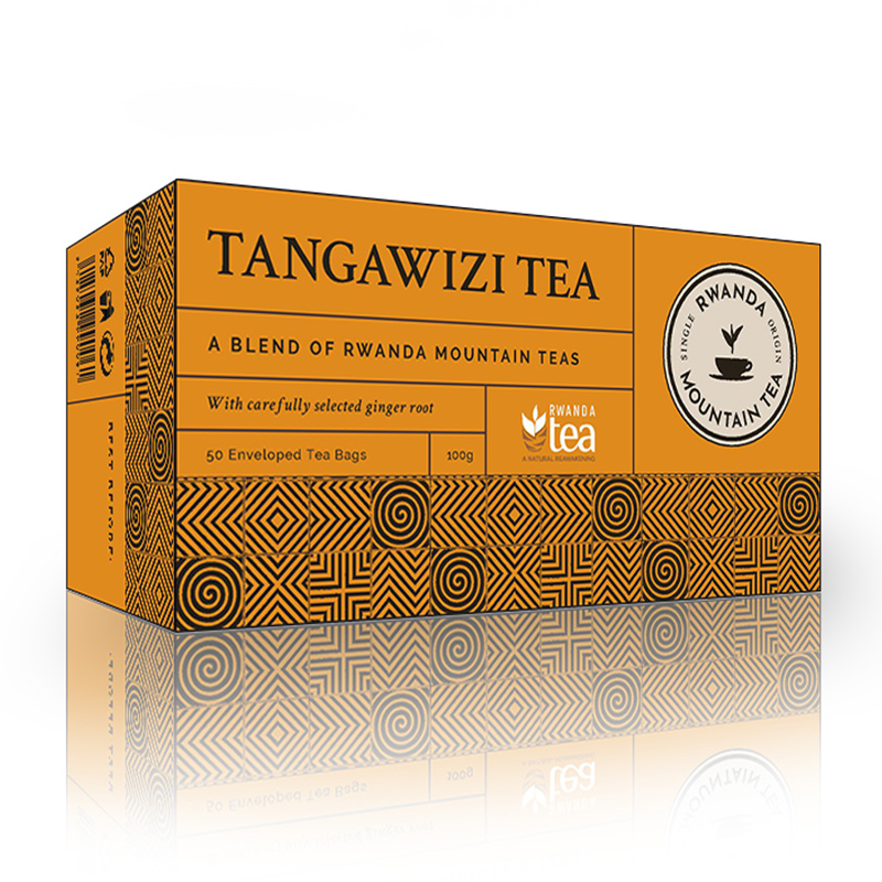 热卖卢旺达进口高山茶无糖生姜红茶安神暖胃祛湿驱寒送礼茶袋